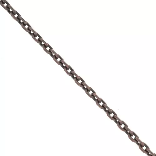 Catena mm.  2,5 rame antico xm. 1
