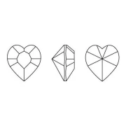 Cabochon PureCrystal 4884 11x10 mm - Crystal Ignite x1