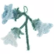 Creative Bubble - Filato all'uncinetto per spugna tawashi - Gradiente acqua x1