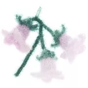 Creative Bubble - Filato all'uncinetto per spugna tawashi - tonalità Lilla chiaro x1