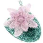 Creative Bubble - Filato all'uncinetto per spugna tawashi - tonalità Lilla chiaro x1