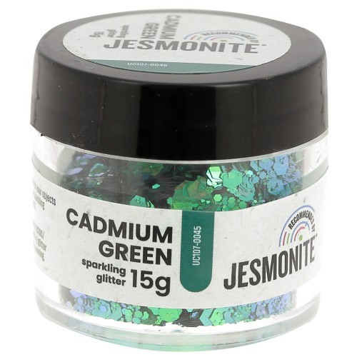 Brillantini - Jesmonite - Verde cadmio x15g
