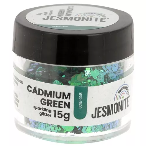 Brillantini - Jesmonite - Verde cadmio x15g