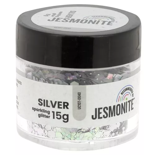 Brillantini- Jesmonite - Argento x15g