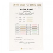 Tavola colori Miyuki Delica (DB, DBM, DBL) - Duracoat Galvanized Frosted (n°933)|raw }}