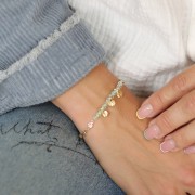 Zecchini accartocciati 6 mm - Argento x10