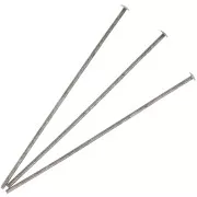 Chiodini a testa piatta 40x0,7 mm - Produzione europea - Argento invecchiato x25