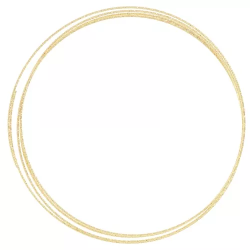 Filo semiduro - ricotto - rotondo diamantato 0,8 mm - Argento 925 Dorato con oro fino x1m