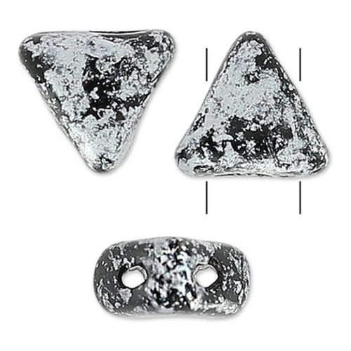 Khéops® by Puca® 6mm Tweedy Silver x10g
