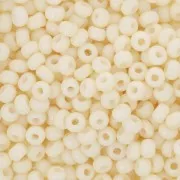 Perla Preciosa 8/0 3 mm - Solgel - Beige tinto Chalkwhite x20g