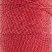 Bobina di filo cerato Linhasita - Parfum Pitanga - 1 mm Rosso Cadmio (677) x168m