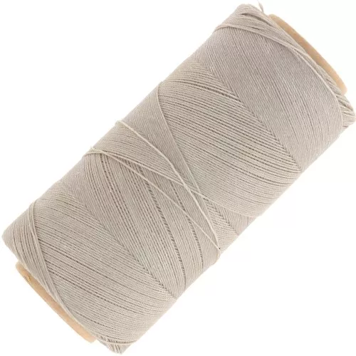 Bobina di filo cerato Linhasita per micro macramè 0,35 mm - Greige (04) x448m