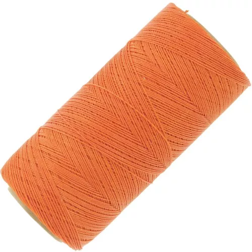 Bobina di filo cerato Linhasita per micro macramè 0,35 mm - Topazio (30) x448m