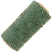 Bobina di filo cerato Linhasita per micro macramè 0,35 mm - Verde kaki (64) x448m|raw }}
