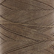 Bobina di filo cerato Linhasita per micro macramè 0,75 mm - Cachi scuro (844) x228m