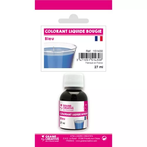 Colorante liquido per candele Blu x27ml