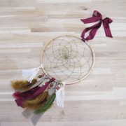 Cerchio bambù 20 cm Naturale x1