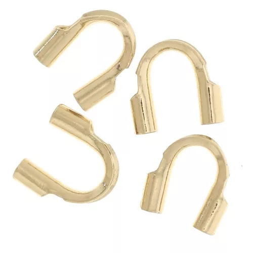 Protezioni per fili 0,7 mm - Placcato oro 3 micron x6