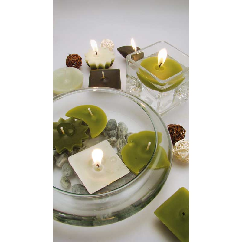 Light 30 Stoppini In Cotone Cerati Con Supporto - Per Candele Fai Da Te, Confezione Multiuso