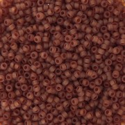 Rocaille Miyuki 15/0 134F - Topazio scuro trasparente Mat x8g