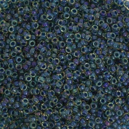 Rocaille Miyuki 15/0 1826 - Topazio blu notte AB x8g