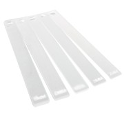Spessori per stendere l'argilla polimerica - da 2 mm a 6 mm - Trasparente x10