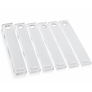 Spessori per stendere la pasta polimerica - da 1 mm a 6 mm - Trasparenti x12