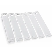 Spessori per stendere la pasta polimerica - da 1 mm a 6 mm - Trasparenti x12