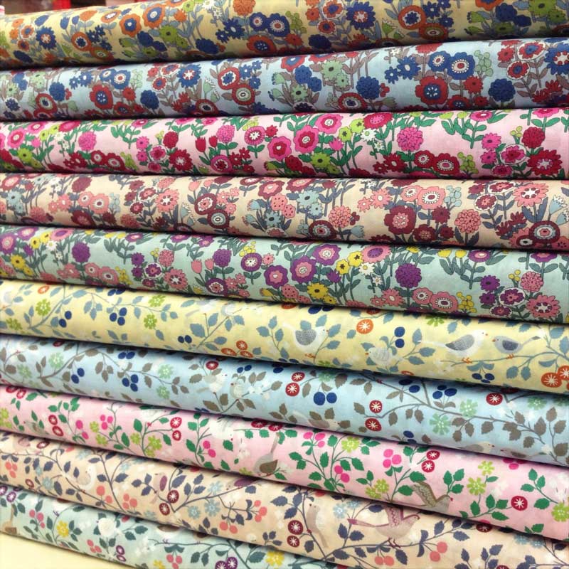 Tessuto cotone leggero Collection Les Oiseaux