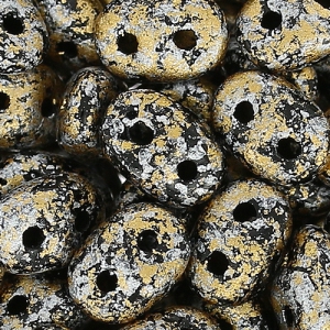 SuperDuo mm. 2.5x5 Tweedy Gold x10g