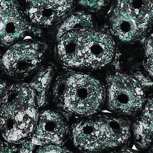 SuperDuo mm. 2.5x5 Tweedy Green x10g