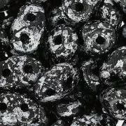 SuperDuo mm. 2.5x5 Tweedy Silver x10g