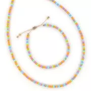 Mix rocaille Miyuki 8/0 - Campo di fiori x8g