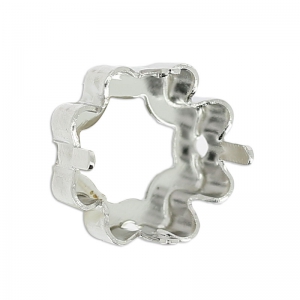 Castone Clover PureCrystal 4785 Stella mm. 14 rhodiato x1