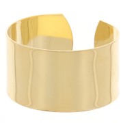 Bracciale in ottone 30x150 mm - Dorato con oro fino x1|raw }}