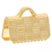 Terminali a barra 10 mm Dorato x4|raw }}