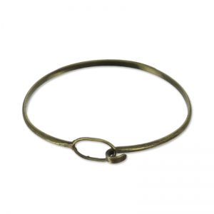 Bracciale jonc ovale 50x62 mm bronzo x1