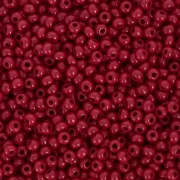 Perla Preciosa 11/0 2 mm - Rosso corallo opaco x 20 g