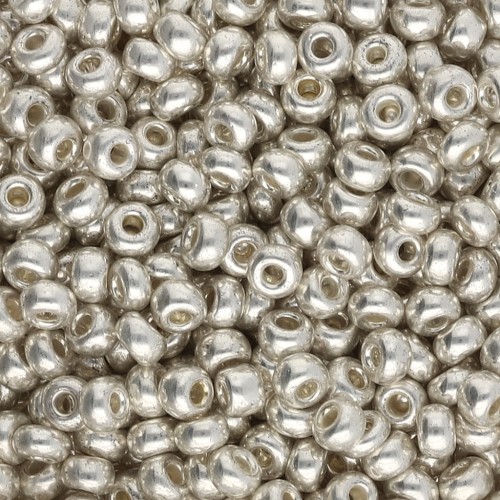 Perla Preciosa 8/0 3 mm - Terra Metallic Beige x20 g