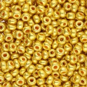 Perla Preciosa 8/0 da 3 mm - Terra Metallic Gold x 20 g