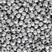 Perla Preciosa 8/0 - 3 mm - Grigio argentato satinato x 20 g
