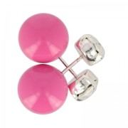 Perle semi-forate grande foro 14 mm Corallo x1