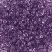 Perla di Preciosa 8/0 - 3 mm - Solgel - Cristallo tinto viola 2 x20g