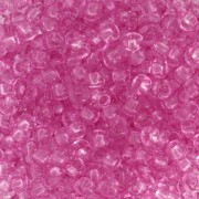 Perla Preciosa 8/0 - 3 mm - Solgel - Rosa 2, cristallo tinto x 20 g
