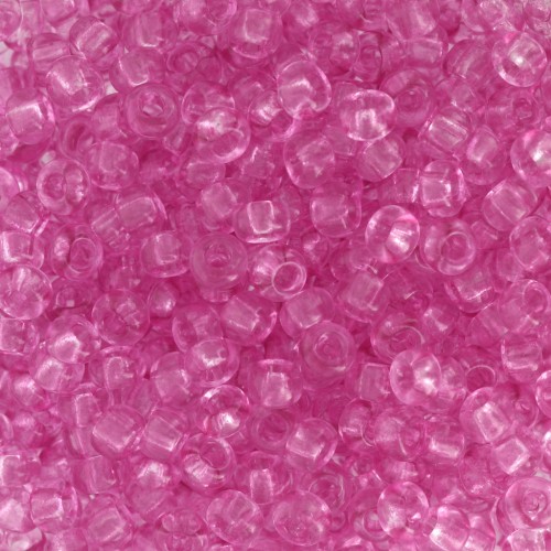 Perla Preciosa 8/0 - 3 mm - Solgel - Rosa 2, cristallo tinto x 20 g