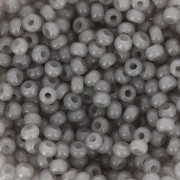 Perla Preciosa 8/0 - 3 mm - Solgel - Grigio 2, colorato alabastro x 20 g