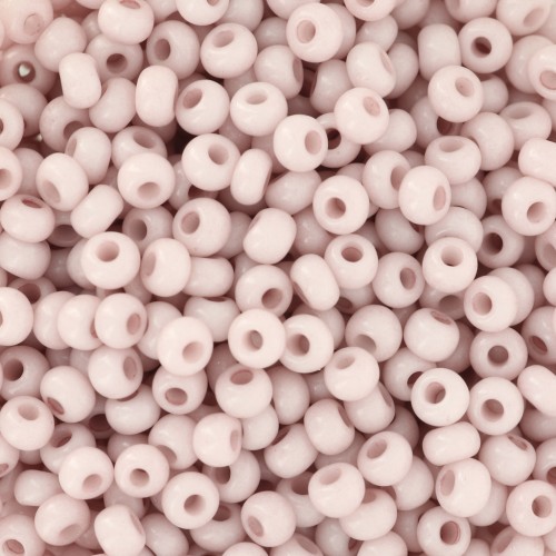 Perla Preciosa 8/0 - 3 mm - Solgel - Rosa 1, tinte in bianco gesso x 20 g