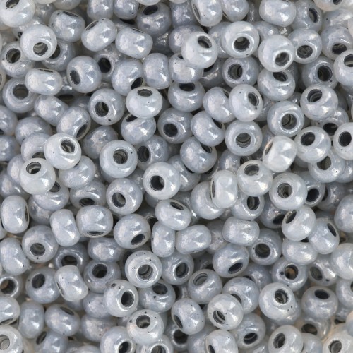 Perla Preciosa 8/0 - 3 mm - Grigio pastello perlato x 20 g