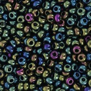 Preciosa Perle di semi 8/0 - 3 mm - Iris verde x20g|raw }}