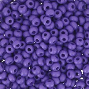 Preciosa Perle di semi 8/0 - 3 mm - Permalux Dark Violet Mat x20g